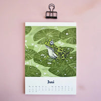 jahreskalender-wandkalender-katja-rub-2027-format-a5-motiv-tiere-Juni-Cover