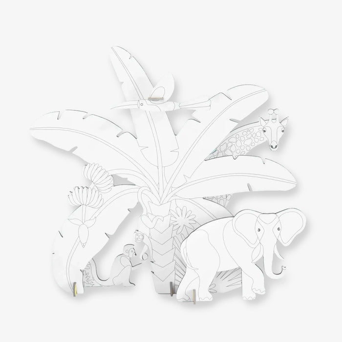 Jungle-product-Studio-Roof-Ausgestanzt-aus-KArton-zum-Ausmalen-diy-Basteln_Produktansicht