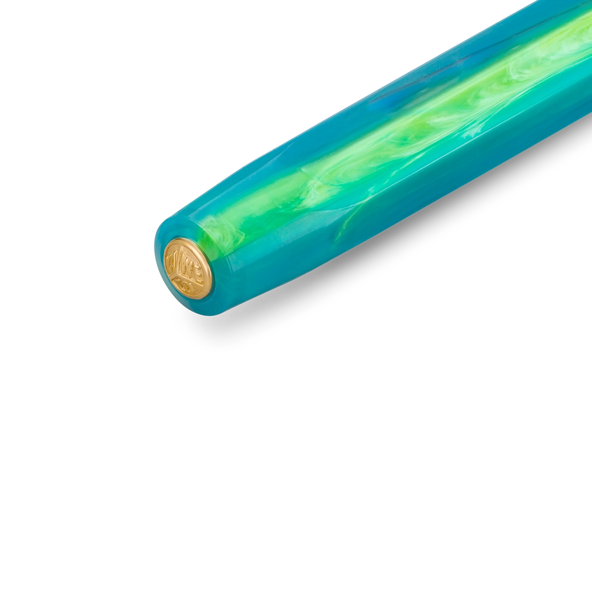 kaweco-collection-fuellhalter-marble-ocean-feder-Fueller-detailansicht-Kappe