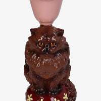 Kerzenständer | Katze | Material-Polyresin | Größe: 9x9x23cm