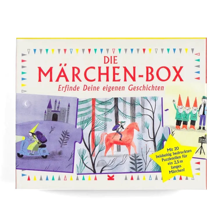 Laurence King Verlag / Die Märchen-Box / Märchen selbst erfinden / Geschichtenpuzzle / zum Spielen und Erzählen