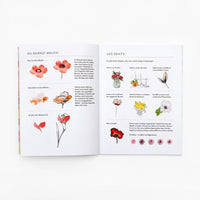 Laurence-King-verlag_Botanische-Aquarelle-Das-umgekehrte-Malbuch-fuer-kleine-Kunstwerke-Produktansicht-buch-innen-1