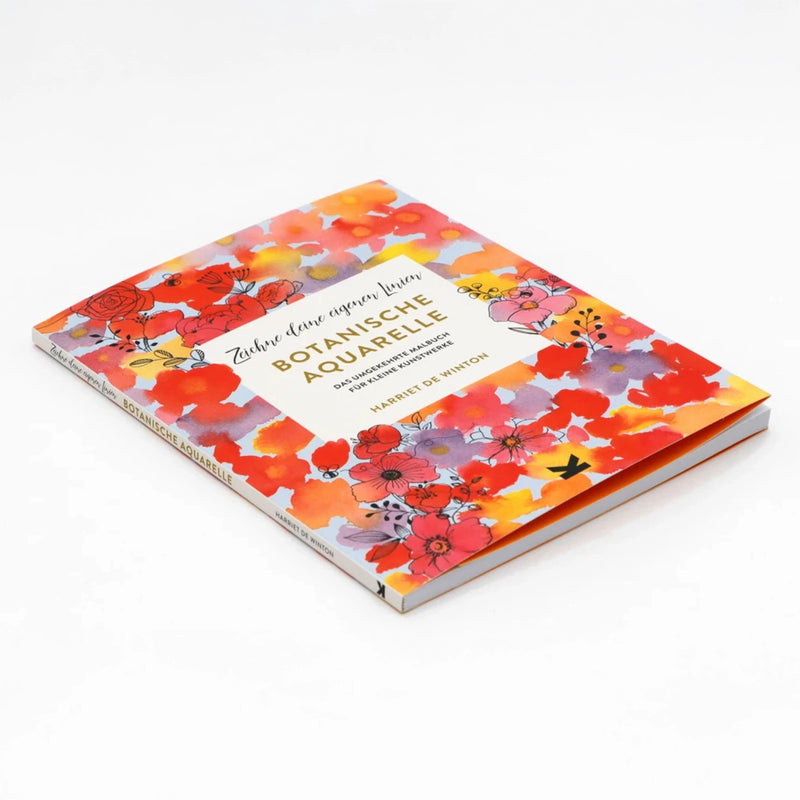 laurence-King-verlag_Botanische-Aquarelle-Das-umgekehrte-Malbuch-fuer-kleine-Kunstwerke-Produktansicht-cover-oben-seitlich