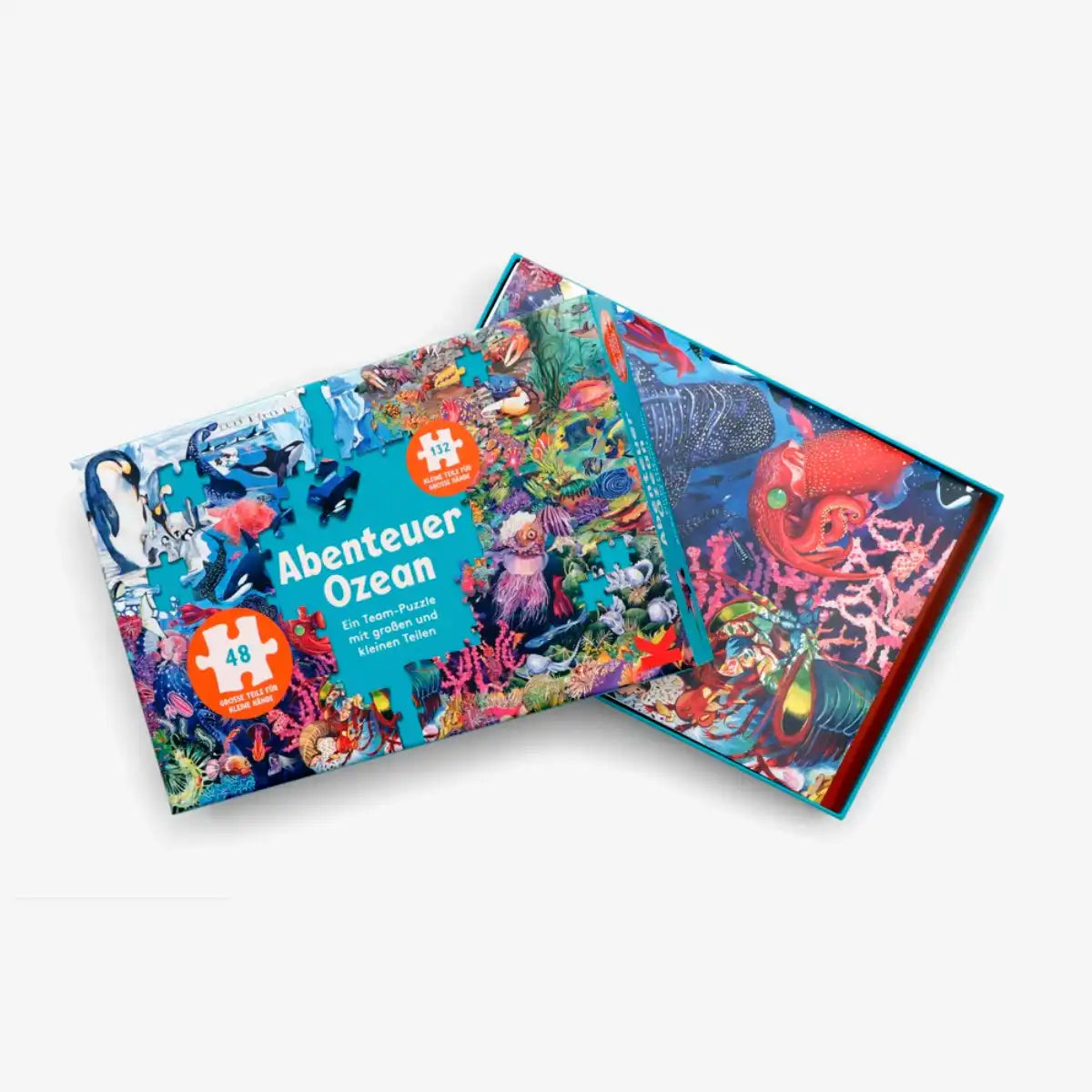laurence-king-verlag-puzzle-fuer-kinder-abenteuer-ozean-180-teile-teampuzzle-ab-5-jahren-Box-offen