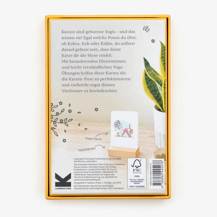 Laurence-king-verlag-yoga-mit-katze-52-charmant-illustrierte-karten-Verpackung-Spiel-Box-Rueckansicht