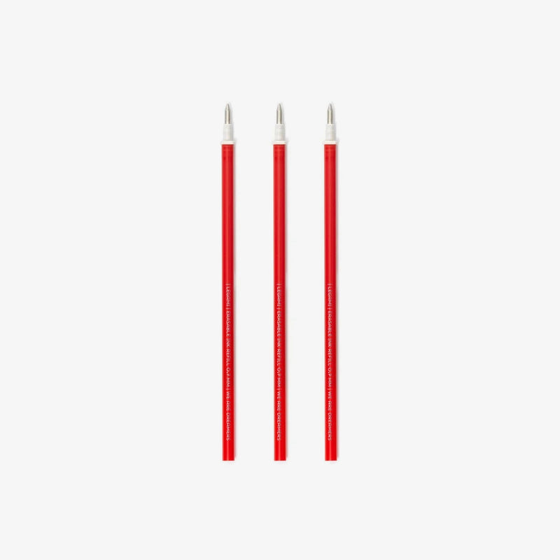 Legami-refill-Ersatzmine-fuer-loeschbaren-Gelstift-Erasable-Pen-Rot-Tinte-3er-Set-Produktansicht