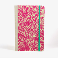 dotted-notizbuch-A5small-bezogen-mit-Lokta-Labyrinth- 50M-achenseegrün-auf- magenta-cover-hinten