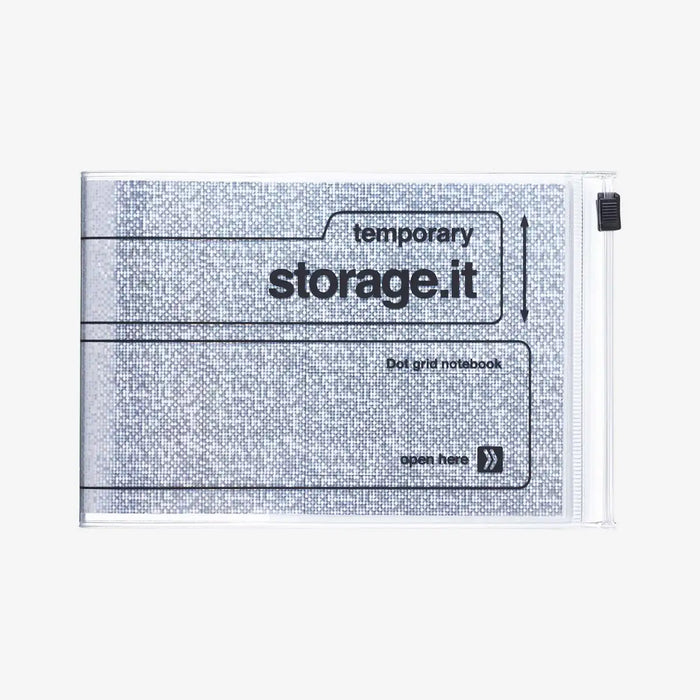 marks-notizbuch-desk-storage-it-hologram-a6-quer-Cover-vorn