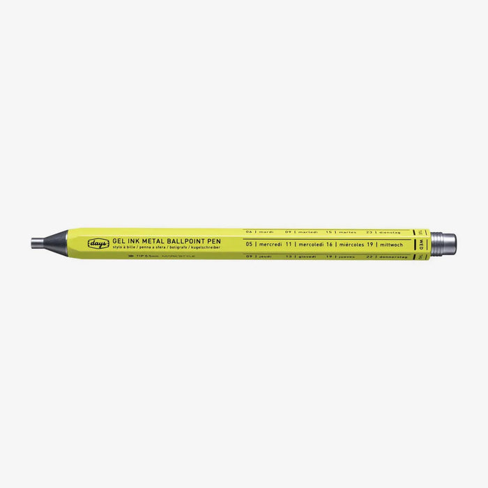 marks-style-days-metal-gel-ballpoint-pen-day-bp12-nct-neo-citron-Stiftansicht-2