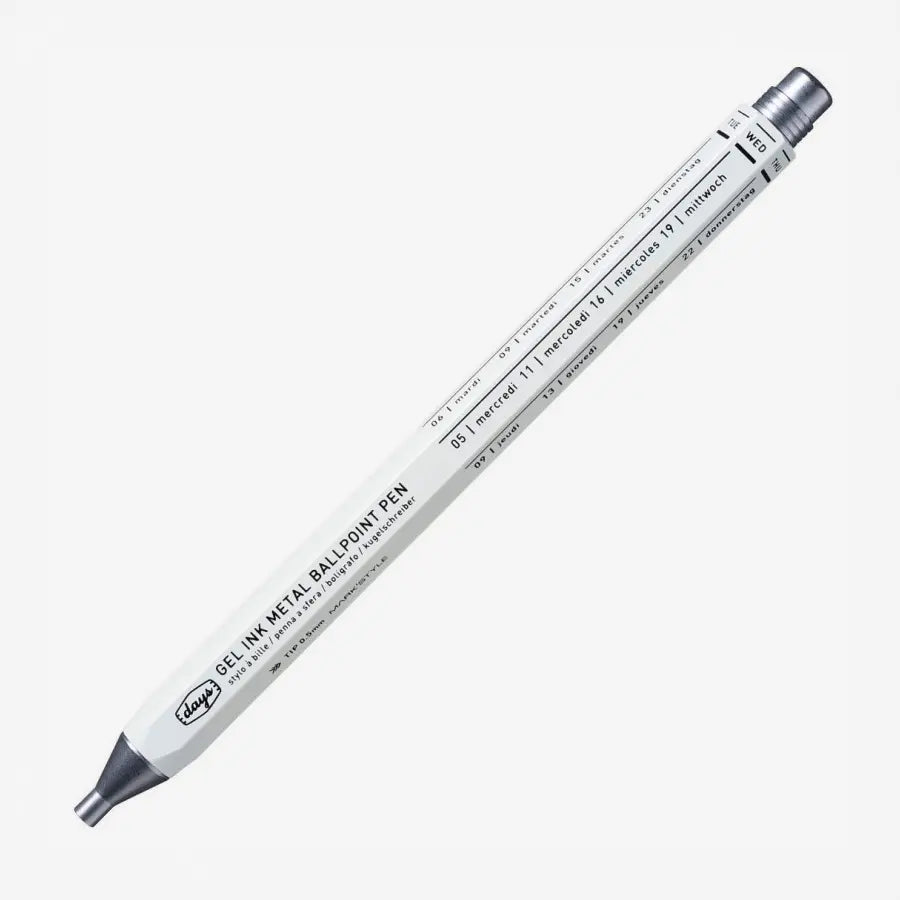 marks-style-days-metal-gel-ballpoint-pen-day-bp12-wh-white-Stiftansicht-1
