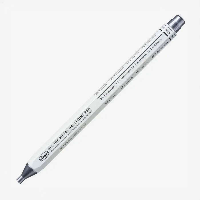 marks-style-days-metal-gel-ballpoint-pen-day-bp12-wh-white-Stiftansicht-1