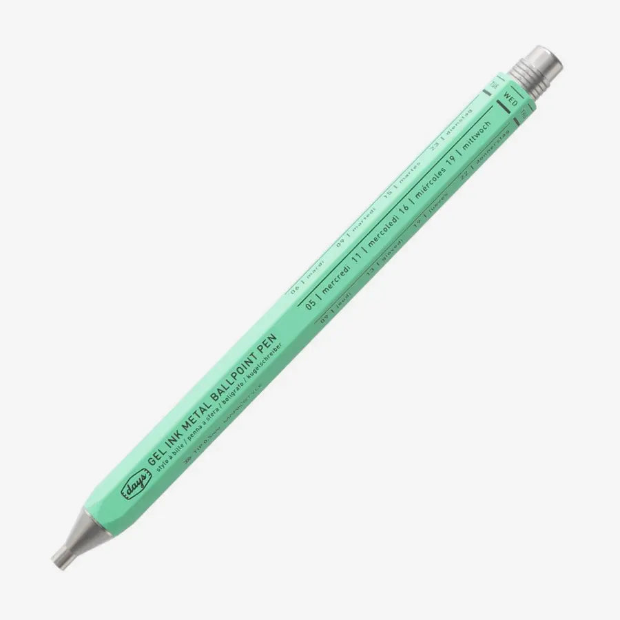 marks-style-days-metal-gel-ballpoint-pen-day-bp18-mint
