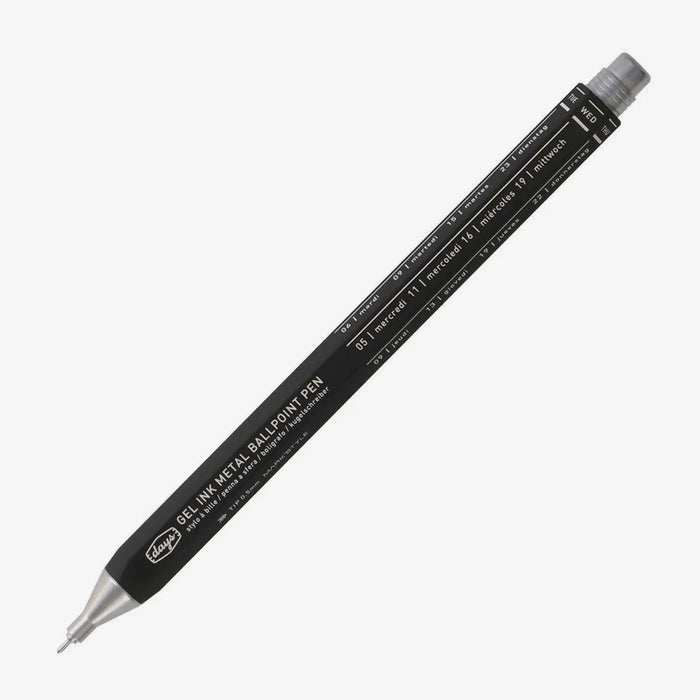 marks-style-days-metal-gel-ballpoint-pen-day-bp5-bl-black