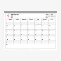 marks-wochenplaner-2027-format-19x26cm-spiralbindung-kahki-Wochensuebersicht