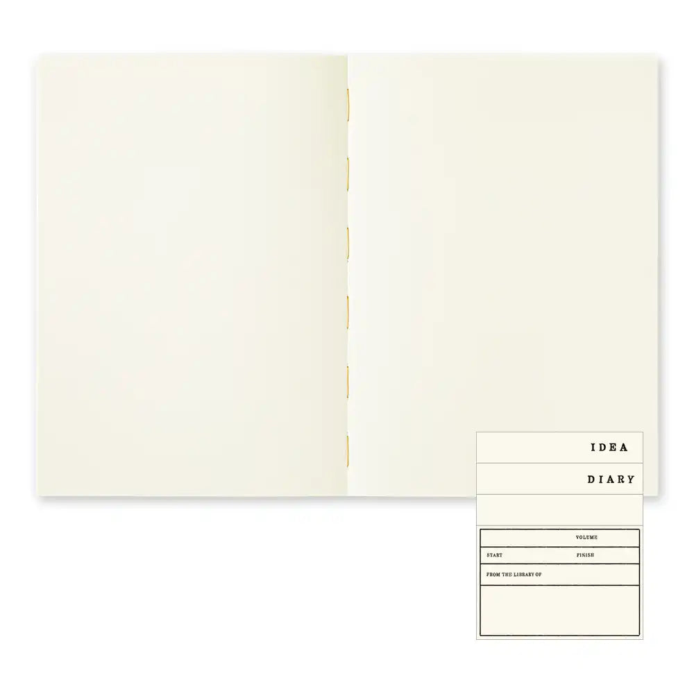 Md Notebook / Skizzenbuch blanko dickes Papier / MD Notebook A5 Thick Blank