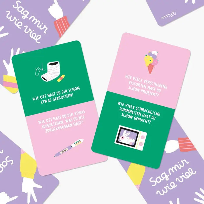 minus-verlag-spielkarten-ab-6Jahren-SAG-MIR-WIE-VIEL-5-MINUTES-NUR-FUeR-UNS-KArten-inhalt