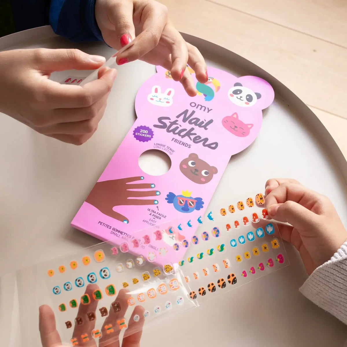 Nail stickers | Friends | 200 kleine Sticker für die Fingernägel (Nagelsticker)