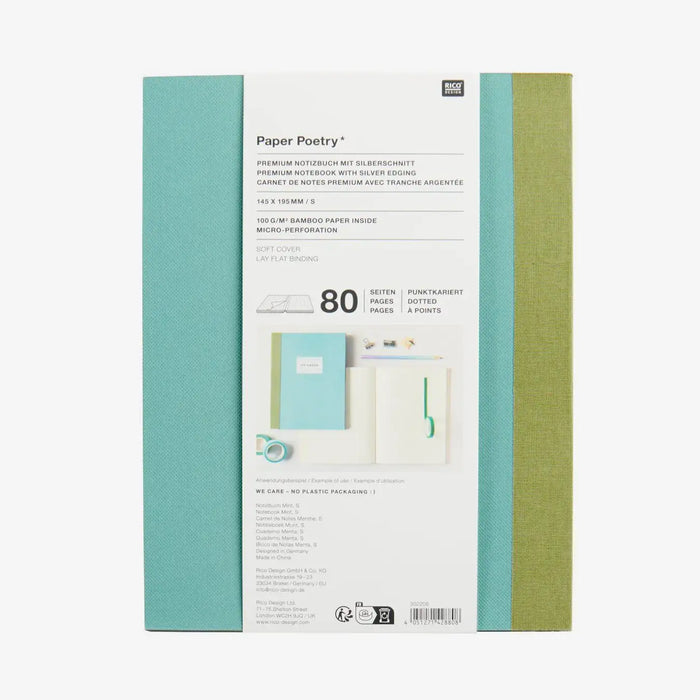notizbuch-dotted-mint-silberschnitt-14-5x19-5cm-Cover-Rueckansicht