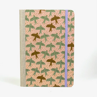 notizbuch-liniert-format-a5-144-seiten-bezogen-mit-Baumwollpapier-voegel-cover-vorn