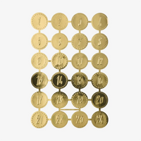 paper-poetry-glanzbilder-adventskalenderzahlen-1-24-gold-1-bogen
