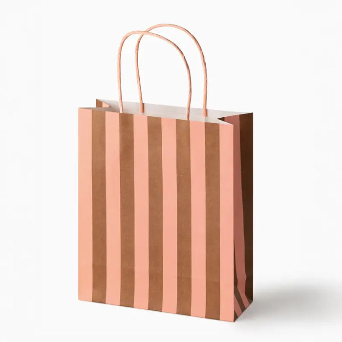 papiertuete-stripes-glow-up-groesse-m-Peachy-hellbraun
