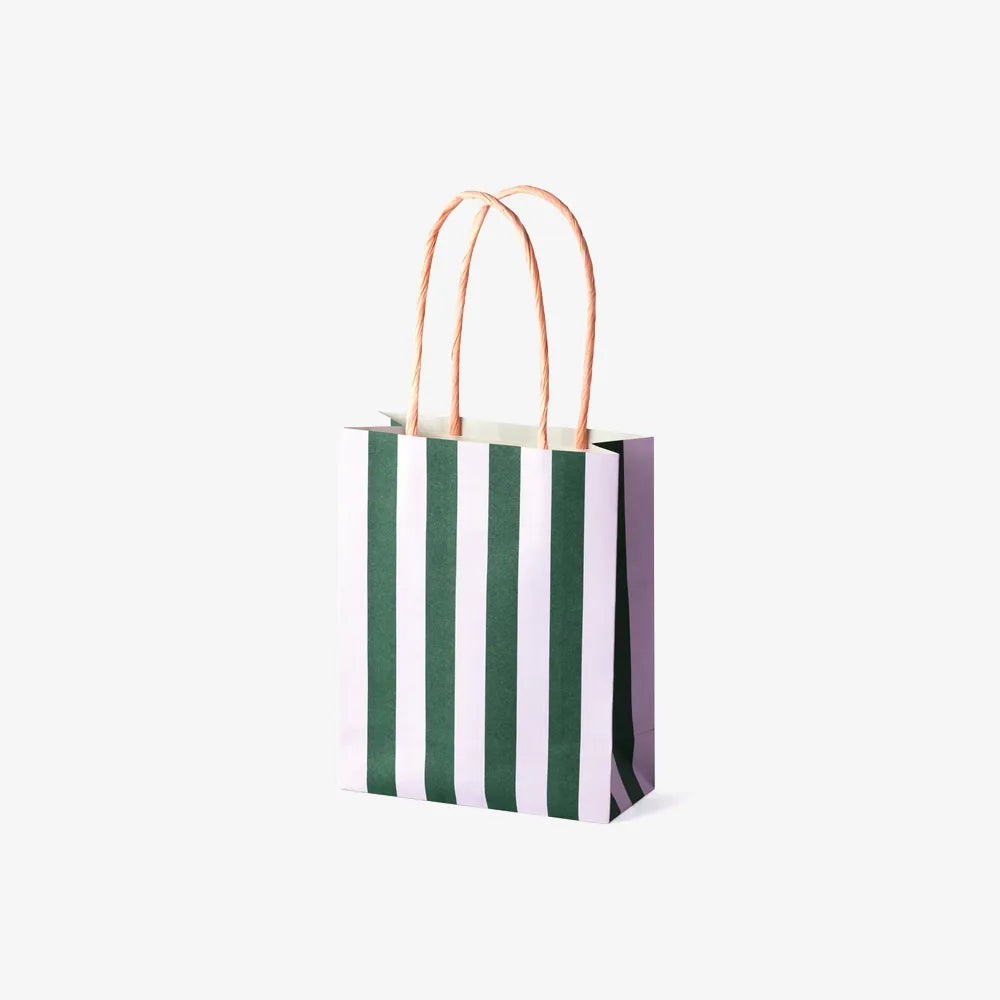 papiertute-streifen-12x-15-cm-dunkelgruen-lila