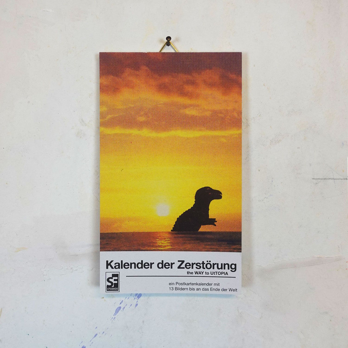 Postkartenkalender/ Kalender der Zerstörung / 105x180 mm7 the way to utopia