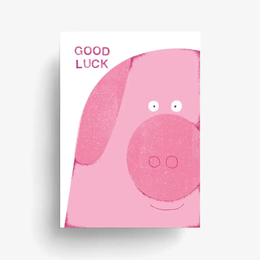 postkarte-jungwielalt-motiv-Good-Luck-piggy