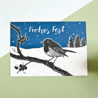 postkarte-katja-rub-motiv-Weihnachts-Vogel-Vorderansicht