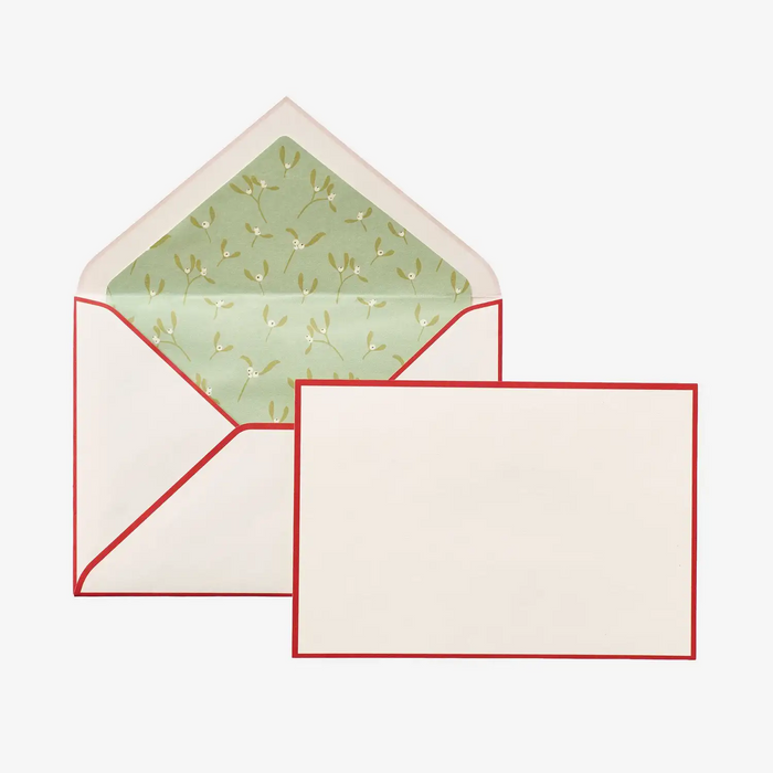 premium-kartenset-creme-mistelzweige-a6-c6