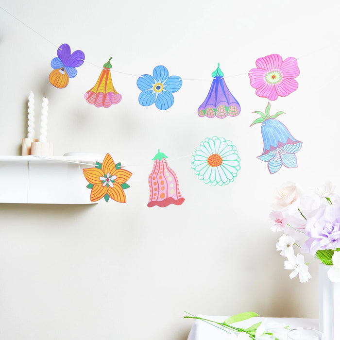 Girlande / Midsommar Magic / Blumen 3m