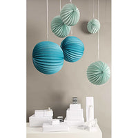Rico Design / YEY! Let's Party / Lampions / aqua / 3 Stück
