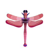 Ruby Dragonfly / 3D Objekt