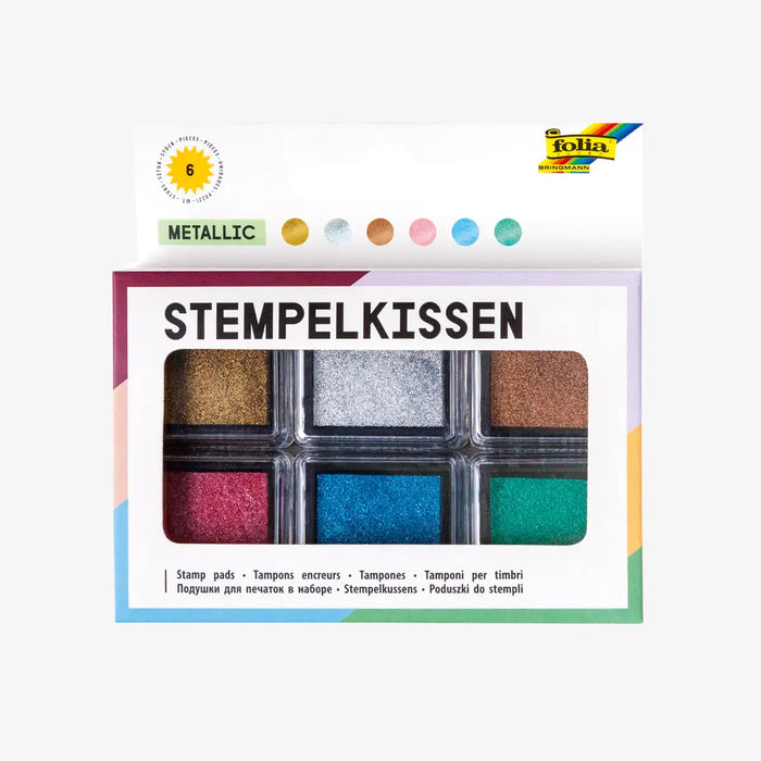 stempelkissen-metallic-set-6-farben-pigmenttinte-in-Verpackung