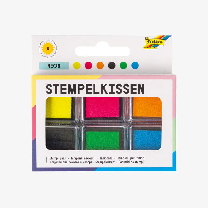stempelkissen-neon-set-6-farben-pigmenttinte-in-Verpackung