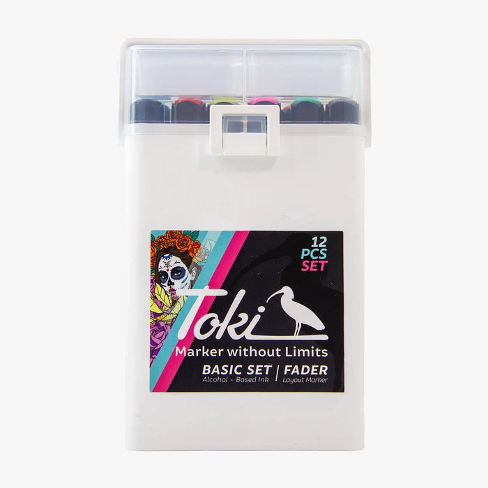 toki-fader-marker-12er-basic-set-Verpackung-Vorderseite