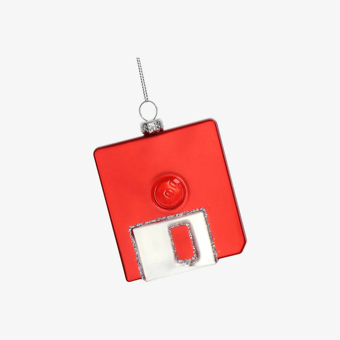 Weihnachtsbaumkugel-Kersten-Diskette-Glas-Rot-8_9cm-hoch-Produktansicht-aussen-Rueckansicht