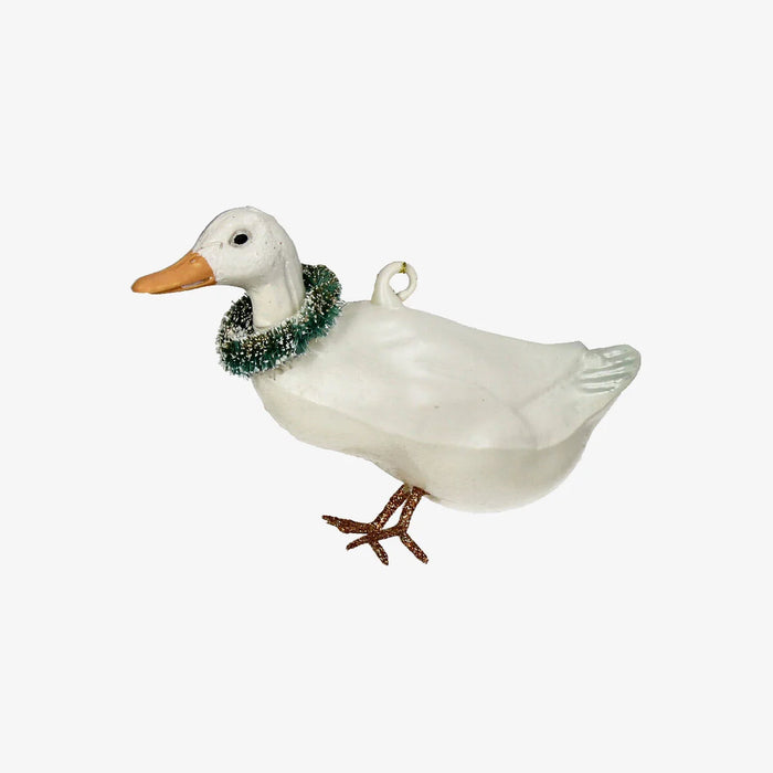 weihnachtsbaumkugel-Kersten-Gans-Glas-Weiss-14_5cm-hoch-Produktansicht-vorn_