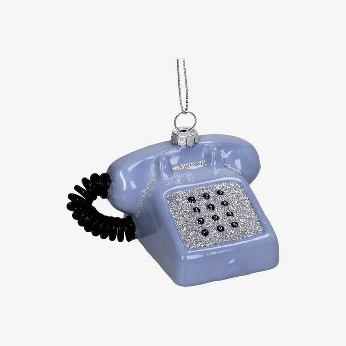 weihnachtsbaumkugel-Kersten-Retro-Telefon-Glas-Blau-8_8cm-hoch-Produktansicht-vorn