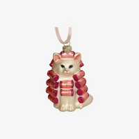weihnachtsbaumkugel-ornament-glas-katze-pink-10cm-Vorderansicht