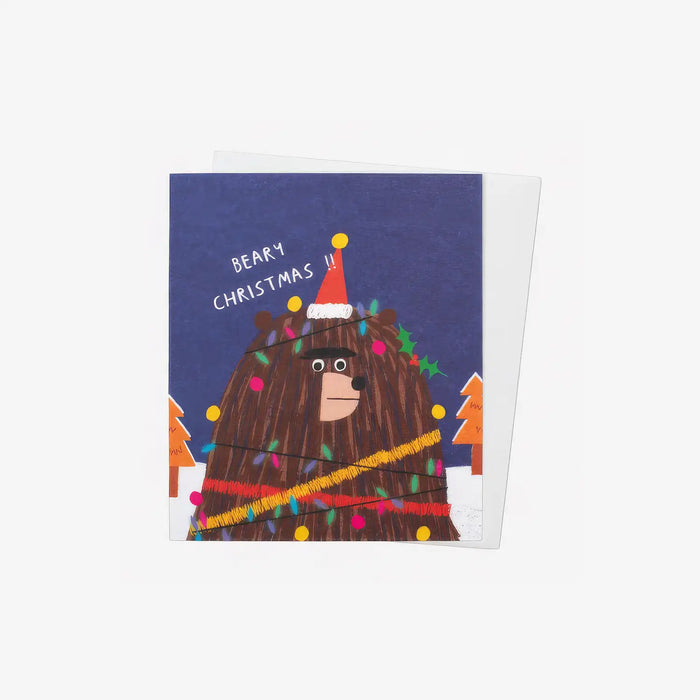 Grußkarte | Karte mit Umschlag - Weihnachten | Katy Welsh | Beary Christmas
