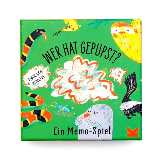 Wer hat gepupst? / Memo Spiel