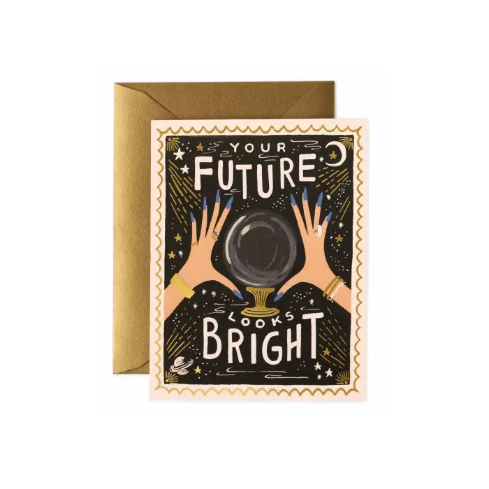 Rifle Paper Co. / Karte mit Umschlag /  Your Future Looks Bright
