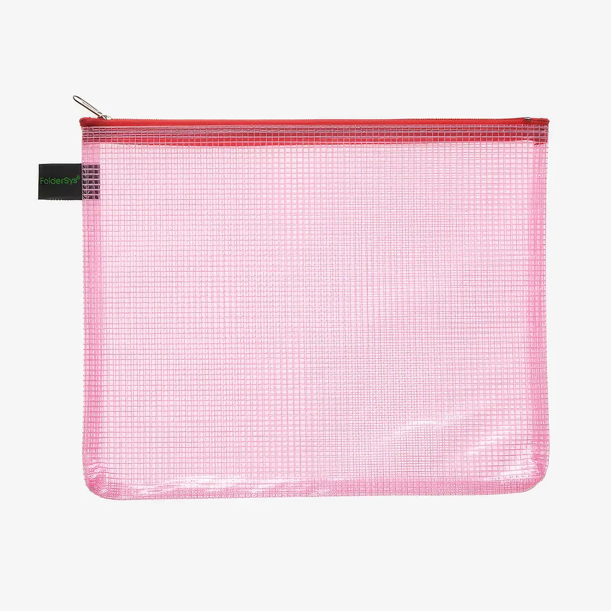 zipper-mesh-tasche-transparent-rot-a5-pvc-frei