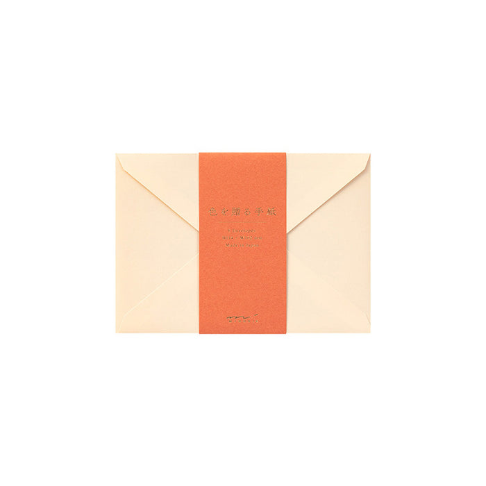 Midori / Letter to Give Color/ Briefumschläge / Letter Envelope / 8 Stk / Brown