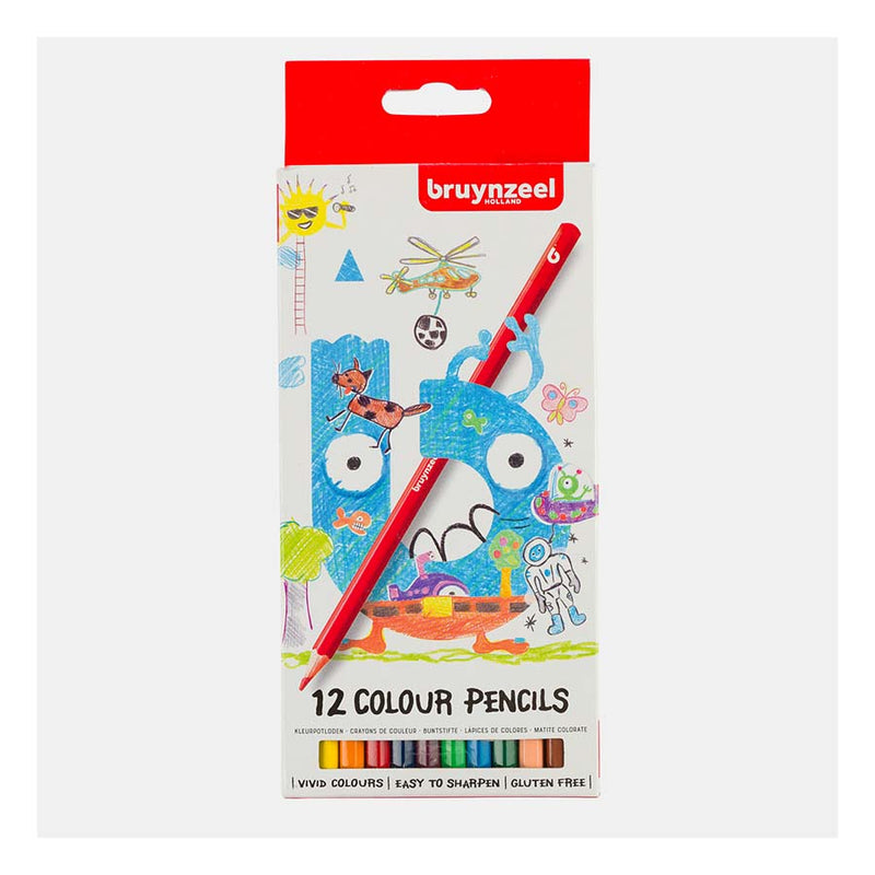 Bruynzeel / 12 colour Pencils / Buntstifte Set12