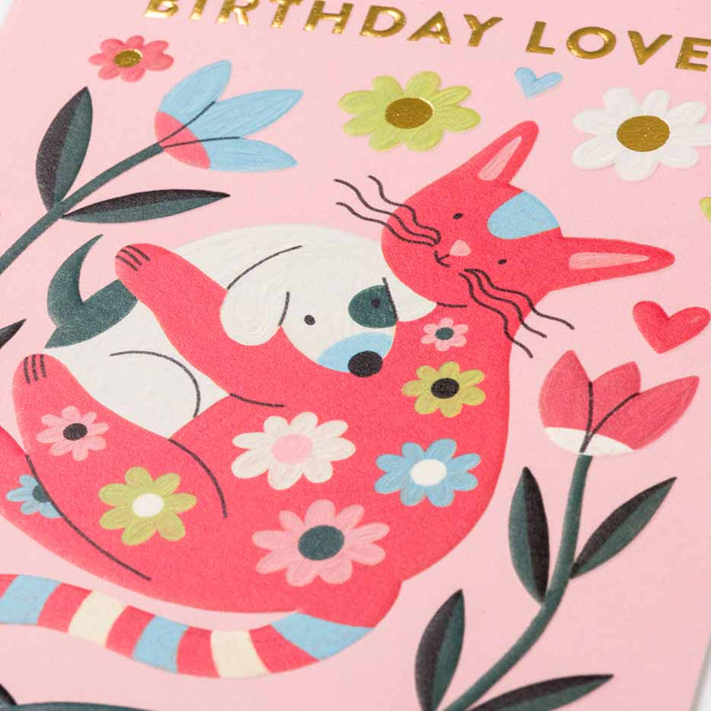 Grusskarte / Molly Egan / Birthday Love