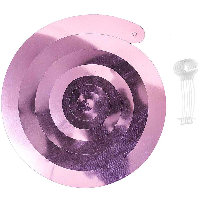 Rico Design / YEY! Let's Party / Spiralluftschlangen /  Pink / 6 Stück / 50 cm