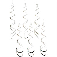 Rico Design / YEY! Let's Party / Spiralluftschlangen /  Holographisch / 6 Stück / 60 cm