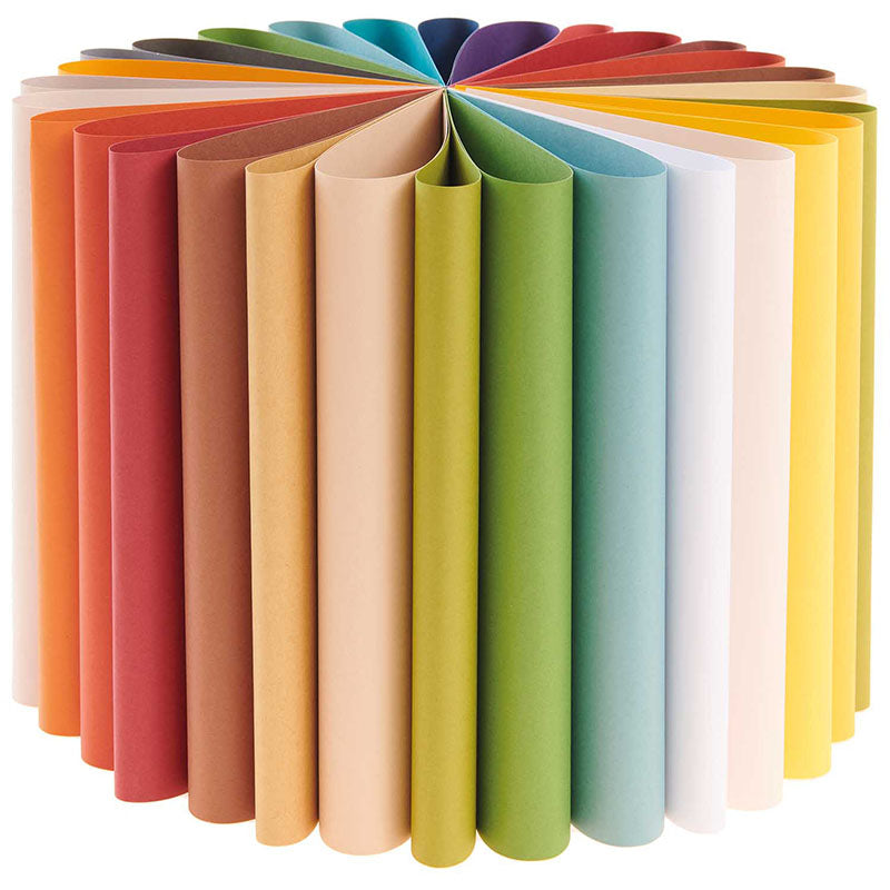 Paper Poetry / Bastelblock / Super Earthy Colours / A4 / 180g/m² / 30 Blatt